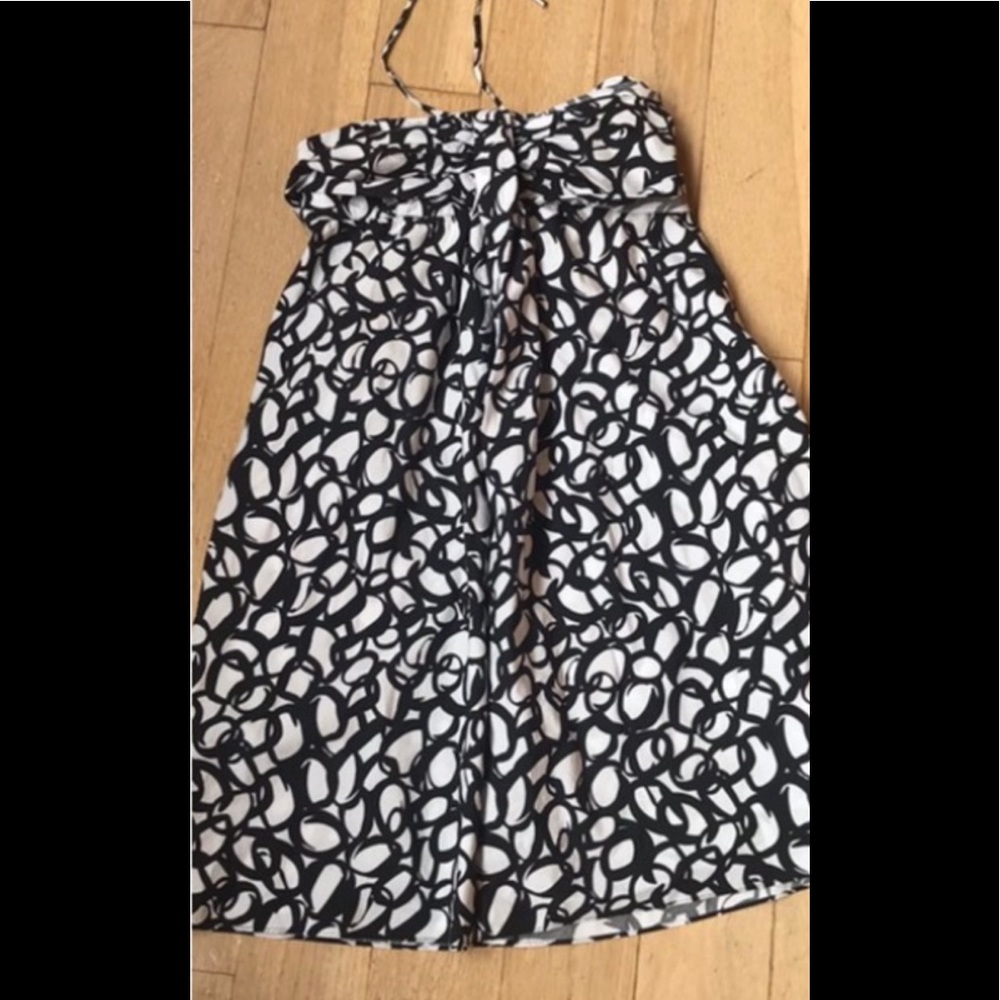 Club Monaco abstract print dress